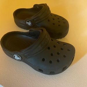 Toddler Black Crocs